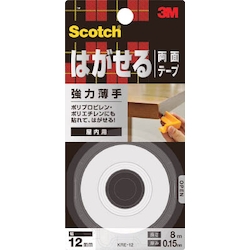 Removable Double-Sided Tape Heavy-Duty Thin (3M)