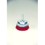 Cup Brush with Grit Shaft, with Abrasive Grain #60 (SUNPOWER)
