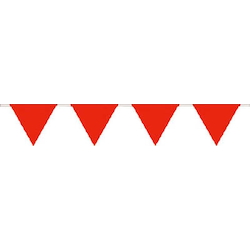 繩子三角形標誌紅色平原/黃色平原