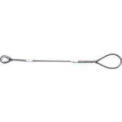 鋼絲繩吊帶W型吊帶(帶頂針)吊帶直徑6mm，一端有頂針