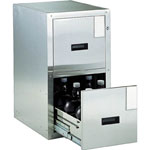 防震化學櫃，不鏽鋼，櫃型正麵455mm
