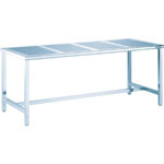 全部Stainless Steel Perforated Workbench, H-Frame Type, Perforated Panel Top Plate, SUS304 Equal Load (kg) 250