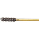 Spiral Brush (for Motorized Use/Shaft Diam. 6 mm/Stainless Steel) (Trusco Nakayama)