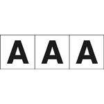 Alphabet Stickers (Text/White) (Trusco Nakayama)