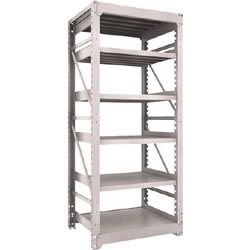 Heavy-Duty Bolted Shelf M10 (1,000 kg Type, 2,115 mm Height, 6-Level Type)