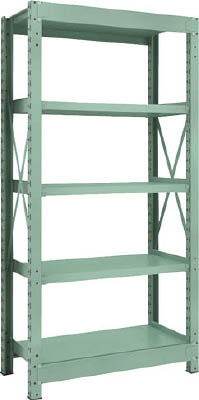 Medium Capacity Bolted Shelf Model R3 (300 kg Type, Height 1,800 mm, 5 Shelf Type)
