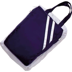 Clean Bag, Gray/Navy Blue (TOYO LINT FREE)