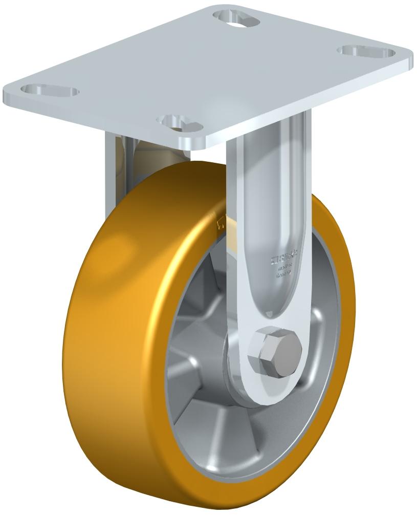 重工大板選手-硬化,球軸承,Blickle外延黃聚氨酯線對鋁核心輪