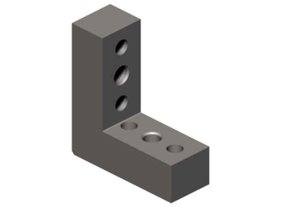 NAAMS L-Block  - 標準，4x3孔，ALB係列（Freeer）