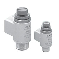 通用彎管直接耦合流量控製器，黃銅，旋鈕調節- SC3R係列(CKD)