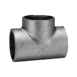 Tee Fittings for Galvanized Cast Iron Pipe - Threaded
