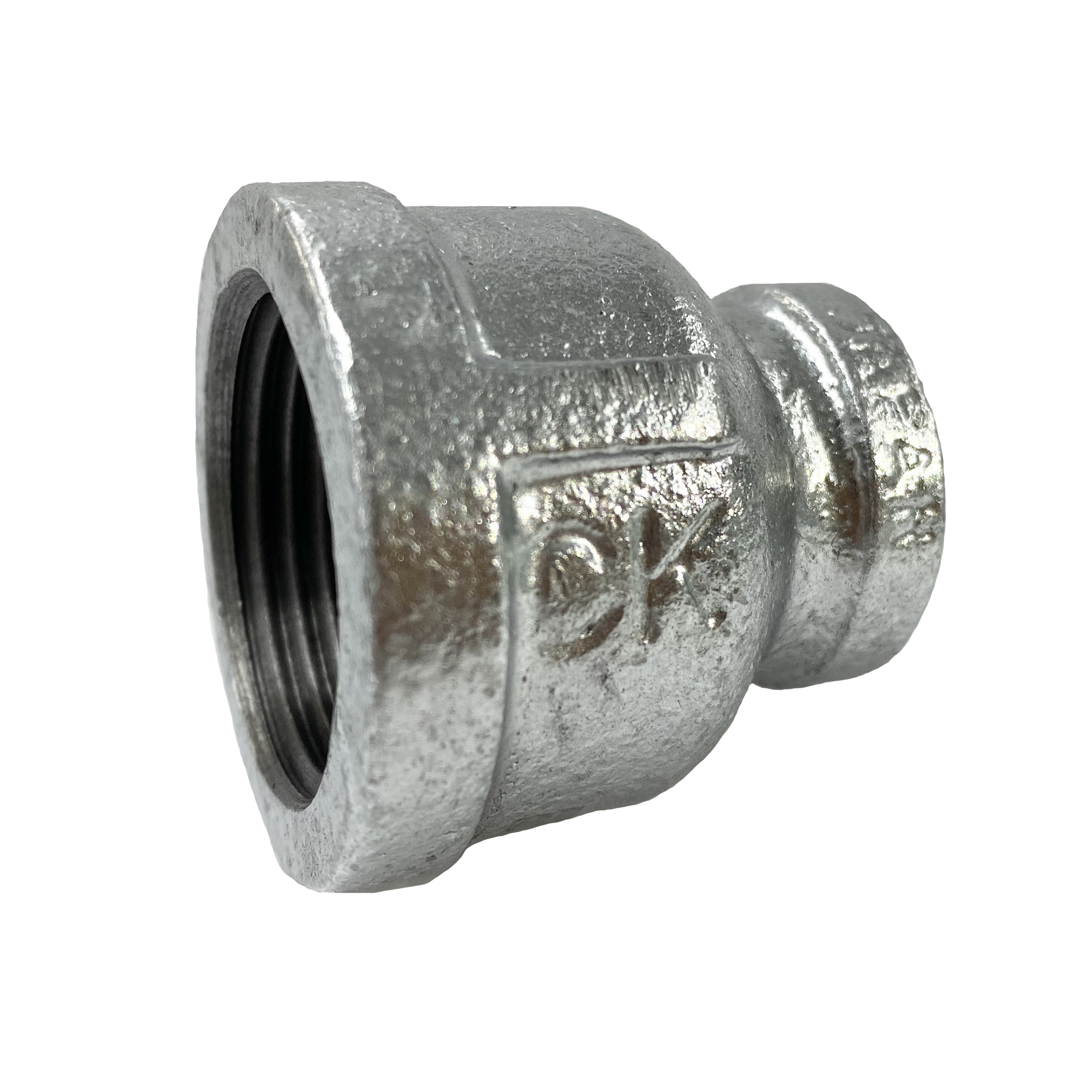 Socket Adapter Fitting with Band for Galvanized Cast Iron Pipe - Threaded