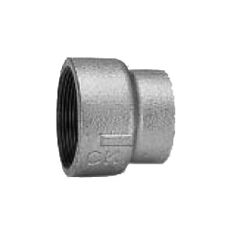 Socket Adapter Fitting for Galvanized Cast Iron Pipe - Threaded