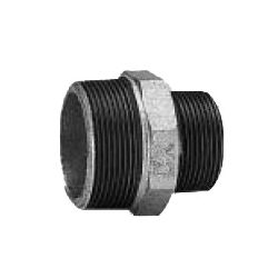 Nipple Adapter Fitting for Galvanized Cast Iron Pipe -Threaded