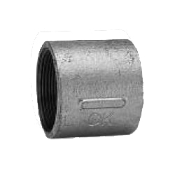 Socket Fitting for Galvanized Cast Iron Pipe - Female/Male, Threaded