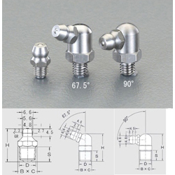 [Stainless Steel] Grease Nipple EA991CZ-322 (ESCO)