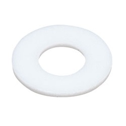 塑料Washer-Flat,PTFE,White,TT-01/TT-02
