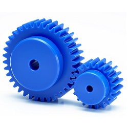 正齒輪m0.5 POM藍色(聚縮醛)類型