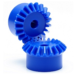 人字齒輪m1.25藍色(聚縮醛)