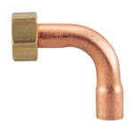 銅管配件，熱水供應用銅管配件，銅管彎頭適配器