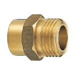 采購產品銅管配件，熱水供應的銅管配件，柔性管用銅管外部螺絲適配器