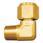 銅管配件，擴口式銅管配件(製冷劑兼容)，擴口單邊螺紋彎頭