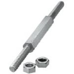 Rod End Coupling Rods - Both Ends Threaded (MISUMI)