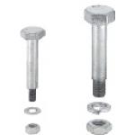Wheel Shafts for Casters (MISUMI)