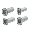 Flanged Linear Ball Bearing - Double, Inch Measurements