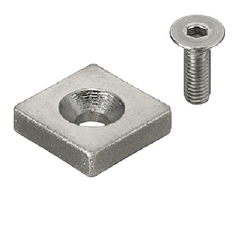 帶埋頭孔 - 方形（MISUMI）的磁鐵