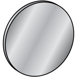 單片金屬圓板-分片形狀