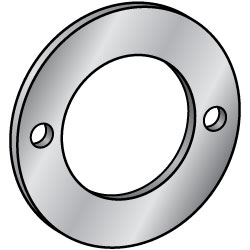 單片金屬圓板-環形分解