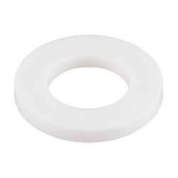 PC (Polycarbonate)/Washer, White (Nippon Chemical Screw)