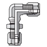 液壓Hose適配器-Elbow90度散裝電聯Fitting,Ferulok24度無火,WEBU係列