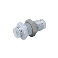 Bulkhead Union Push to Connect Tube Fitting - PP-Series