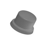 螺母帽與ISO標準墊圈兼容(黑色)