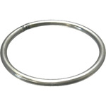 Stainless Steel Welded Rings, Round Jump Ring (Shinsei Hatsujo)