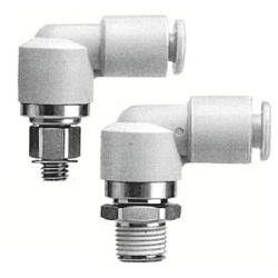 Male High Speed Rotary Elbow Push to Connect Fittings - KXL Series