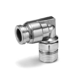 Elbow Push to Connect Fittings, Nickel Plated Brass - KQG2L Series