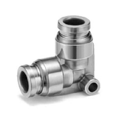 Union Elbow Push to Connect Fittings, 316 Stainless Steel - KQG2L Series