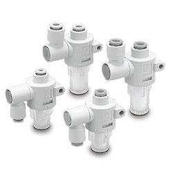 Air Suction Filter With One-Touch Fittings - ZFB Series (SMC)