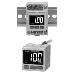 數字壓力傳感器控製器顯示器- 2色，ps300係列(SMC)