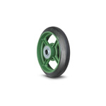 韌性腳輪輪子標準型橡膠(軸承)A / B