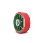 延展性腳輪-寬型聚氨酯輪(帶軸承)TULB(東北腳輪和鑄件)