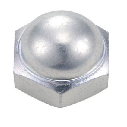 圓頂和橡子堅果-低碳鋼、三價鉻酸鹽塗層,公製粗