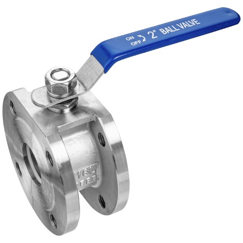 WaferFlanged球valve-全端口,1件,316不鏽鋼類150